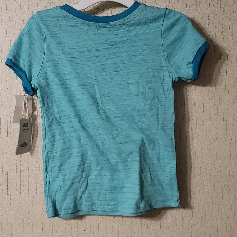 STAR WARS GIRL'S CHEWBACCA GRAPHIC TEE: BLUE: NWT: SZ L (10/12)